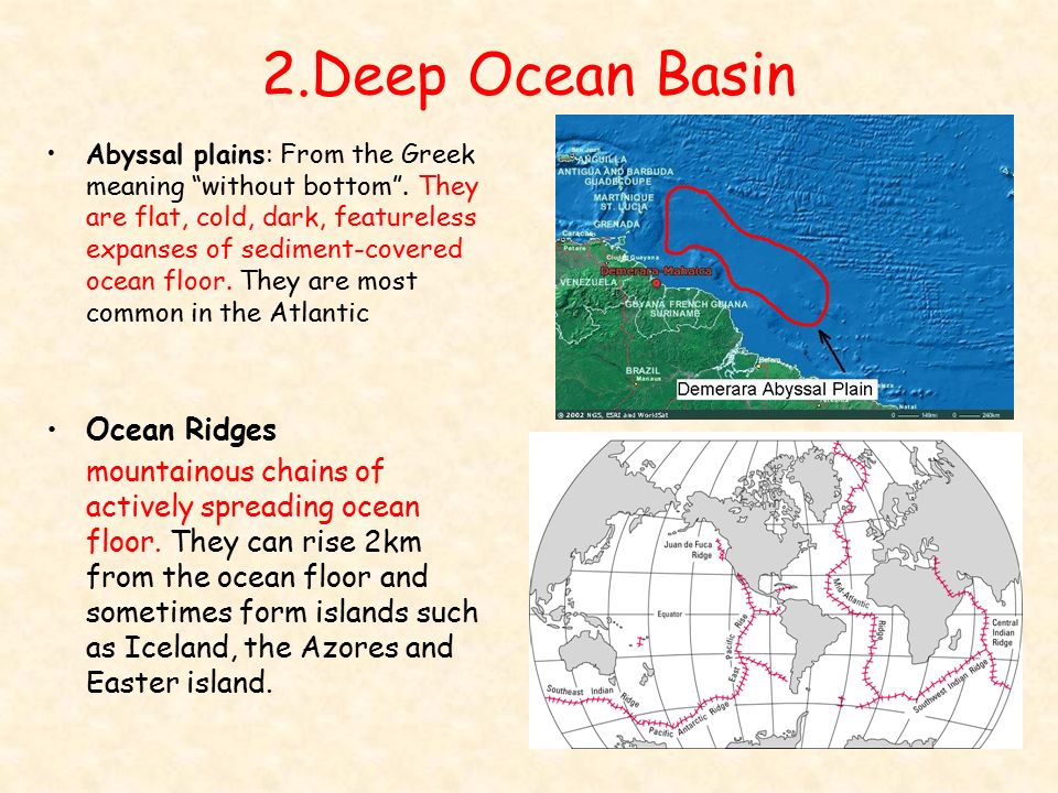 Physical Oceanography Ocean Topography What Is Topography The