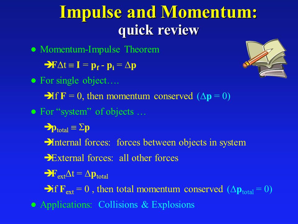 Lecture 12 Collisions And Explosions L Momentum Examples E Problem Solving E Collisions Elastic Inelastic E Explosions Ppt Download
