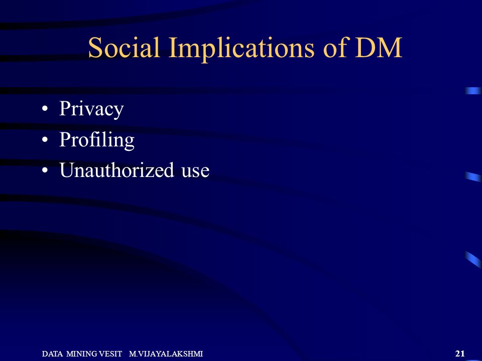 social impacts of data mining ppt What are the social impacts of mining?