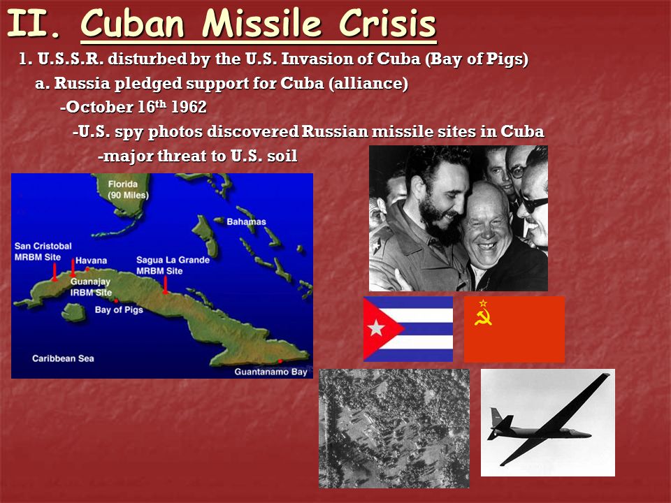 Карибский кризис куба