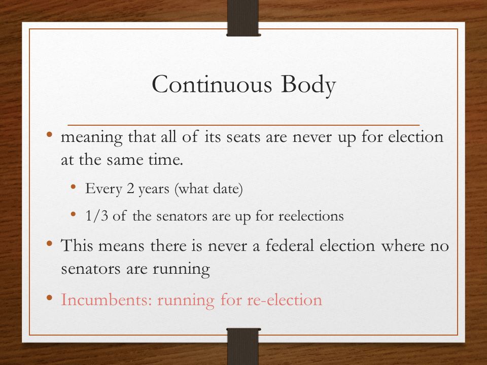 Chapter 10 sections 3 and 4 Senate. Basics The Constitution says 