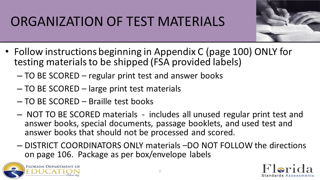 Labels for education coordinator