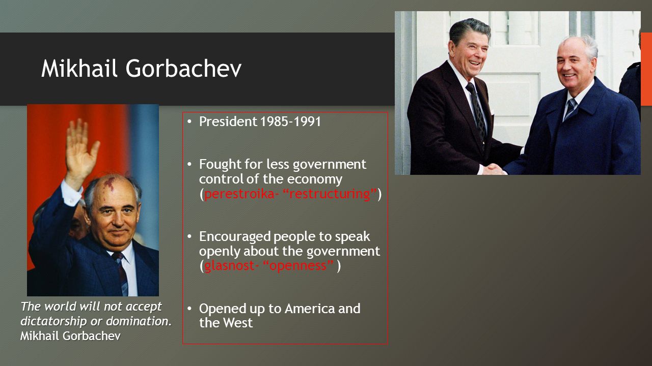 Perestroika in the USSR 1985–1991: Causes, Major Stages and Consequences 42 Perestroika in the USSR 1985–1991: Causes, Major Stages and Consequences 85