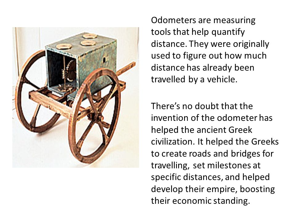 ancient odometer