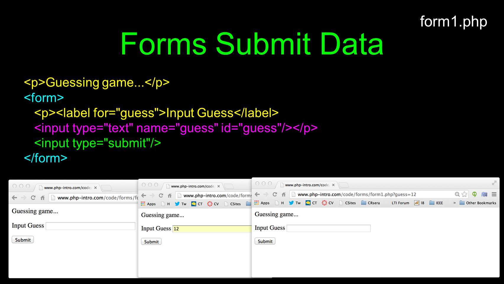 Forms and PHP Dr. Charles Severance - ppt download