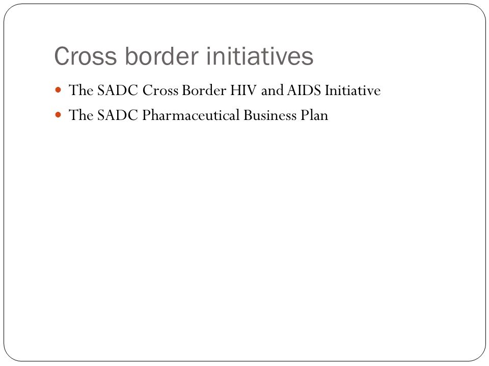 sadc pharmaceutical business plan