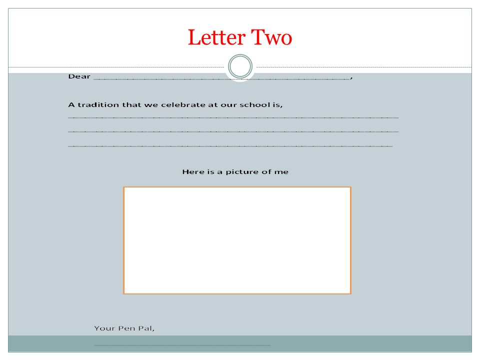 Letter Two