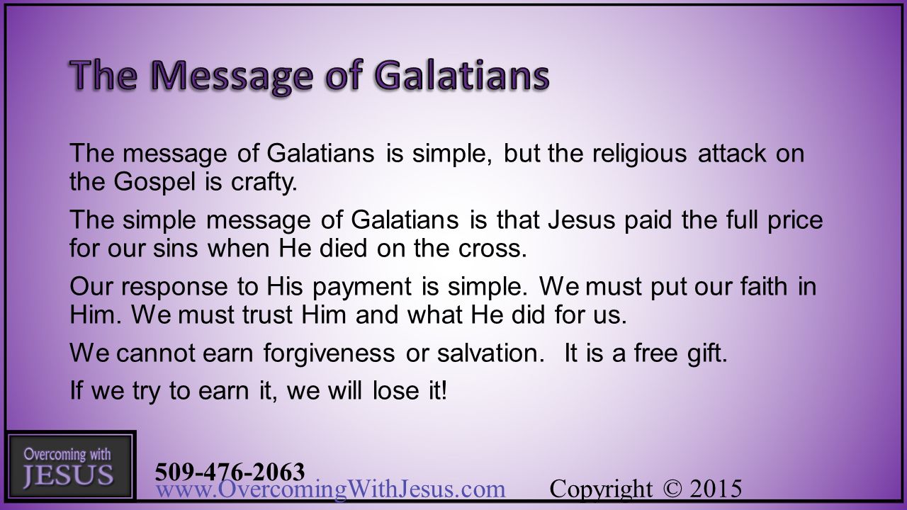 who wrote book of galatians