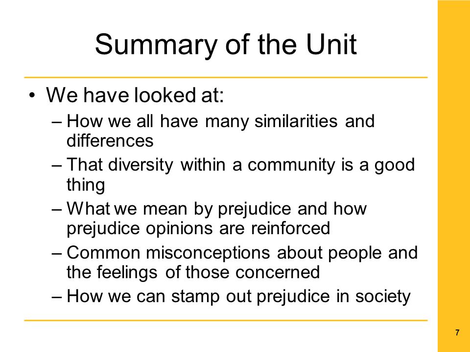 Lesson 7 In Today S Lesson We Will Discuss The Advantages Of Living In A Diverse Society Promote Diversity And Stamp Out Prejudice In Society Ppt Download
