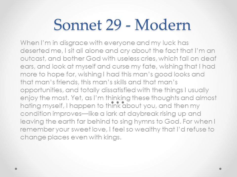 Lesson 2 Sonnet Structure & Iambic Pentameter Purpose -to examine the  structure of a sonnet -analyze sonnet. - ppt download