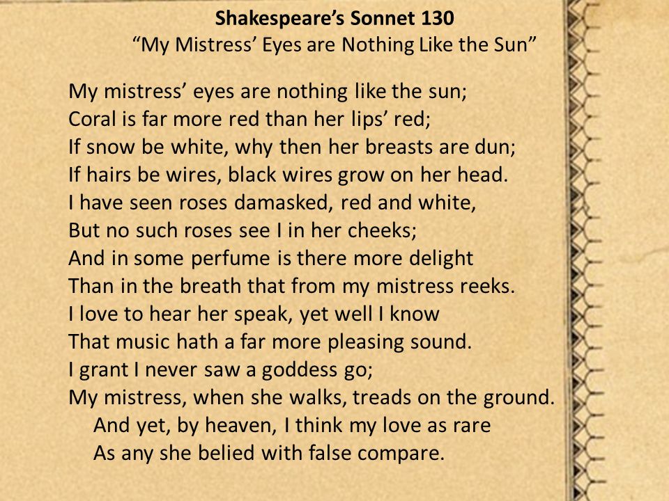 Sonnets. Shakespearean (Elizabethan) Sonnet 14 Lines 3 Quatrains (4 lines  each) – Usually rhymes abab cdcd efef 1 Couplet (2 rhyming lines) Rhyme is  gg. - ppt download