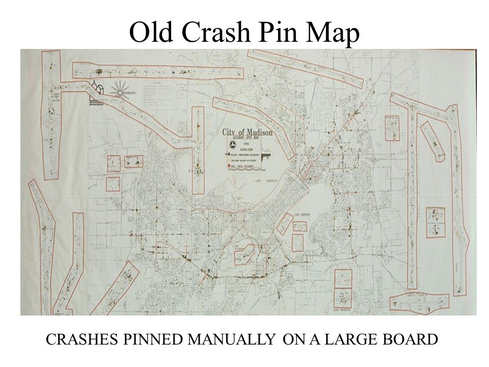 City Of Madison Gis City Of Madison, Wi Crash Gis. Short Term Crash Gis Goals Intended As A 3  Year Pilot Project To Develop A Working Crash Gis. Automate “Pin” Mapping  Of. - Ppt Download