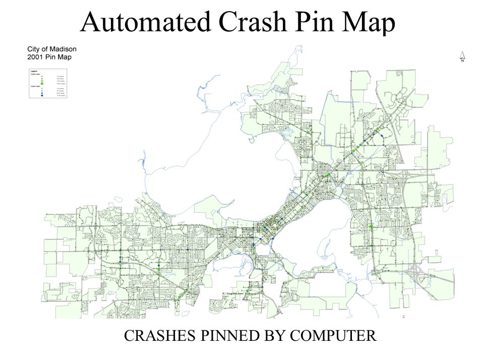 City Of Madison Gis City Of Madison, Wi Crash Gis. Short Term Crash Gis Goals Intended As A 3  Year Pilot Project To Develop A Working Crash Gis. Automate “Pin” Mapping  Of. - Ppt Download
