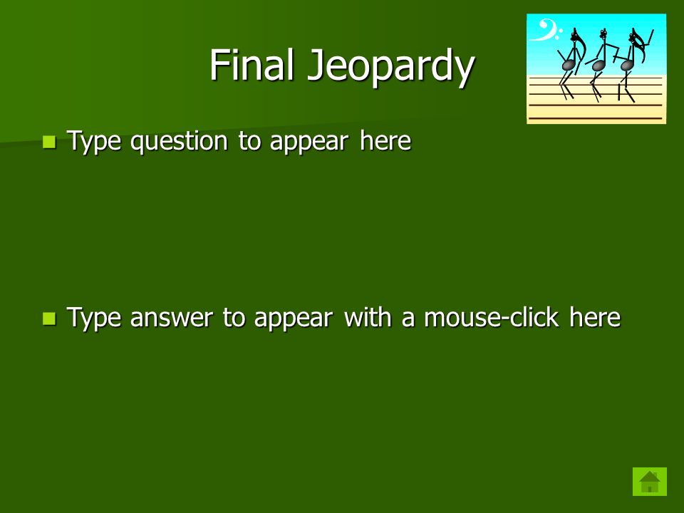 4 - $500 Type question to appear here Type question to appear here Type answer to appear with a mouse-click here Type answer to appear with a mouse-click here