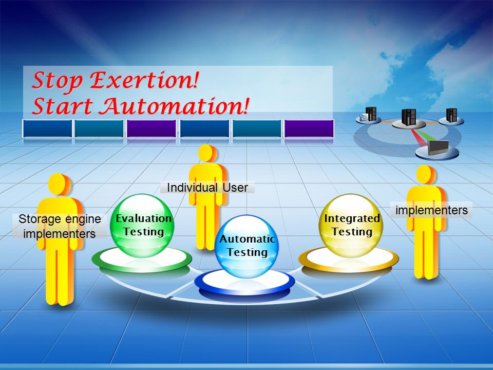 Stop Exertion. Start Automation.