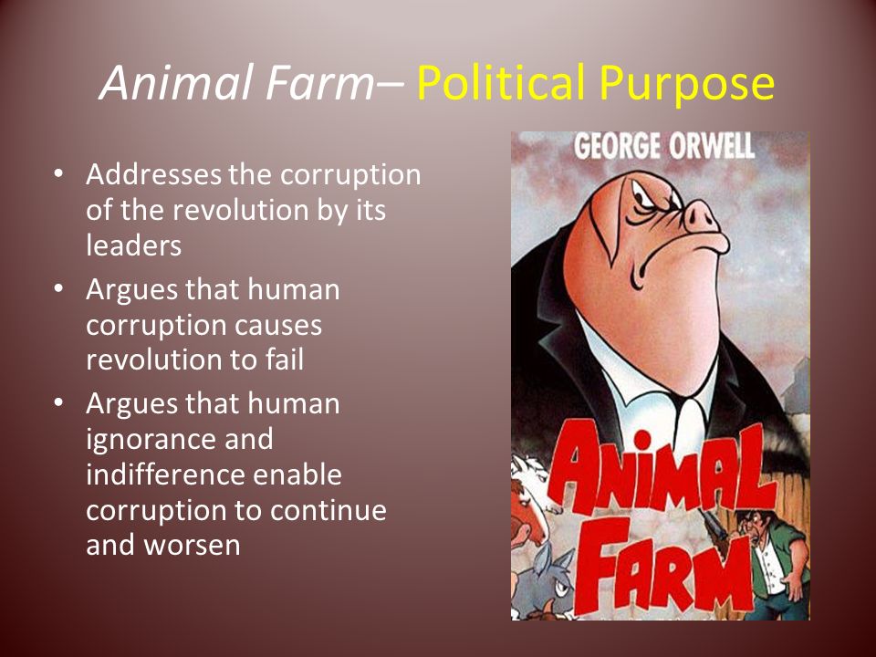 leadership and corruption in animal farm