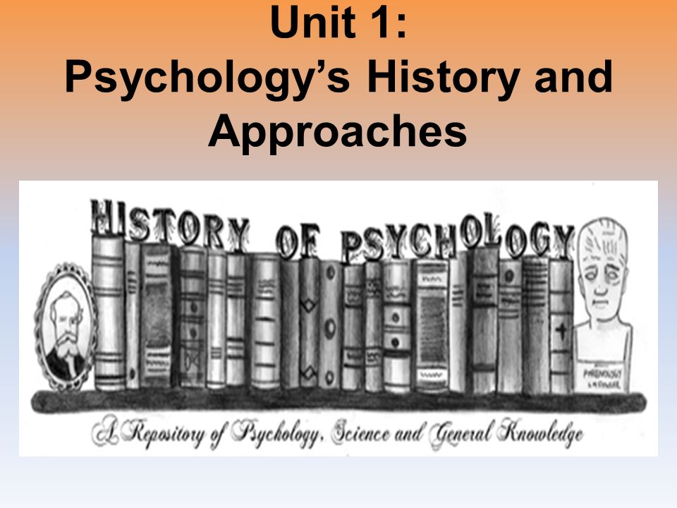 psychologys history and approaches