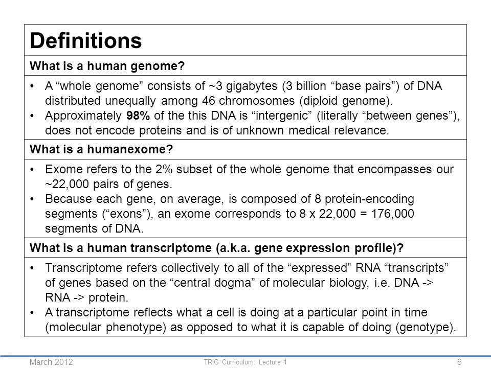 Lecture I: Genomic Pathology: An Introduction Richard L. Haspel, MD ...