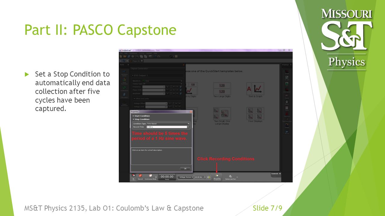 pasco capstone