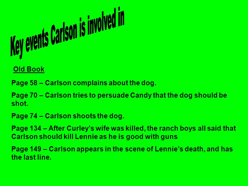 what page is candys dog killed