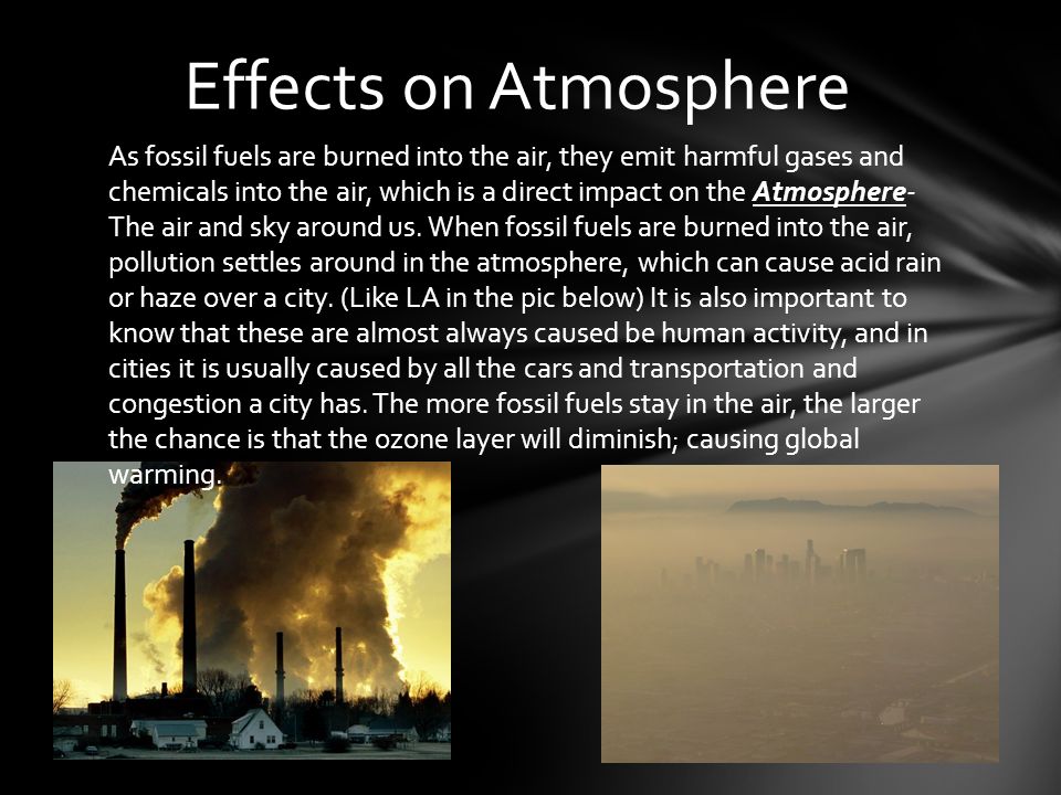 Arriba 45+ imagen how does excessive burning of fossil fuels affect our planet