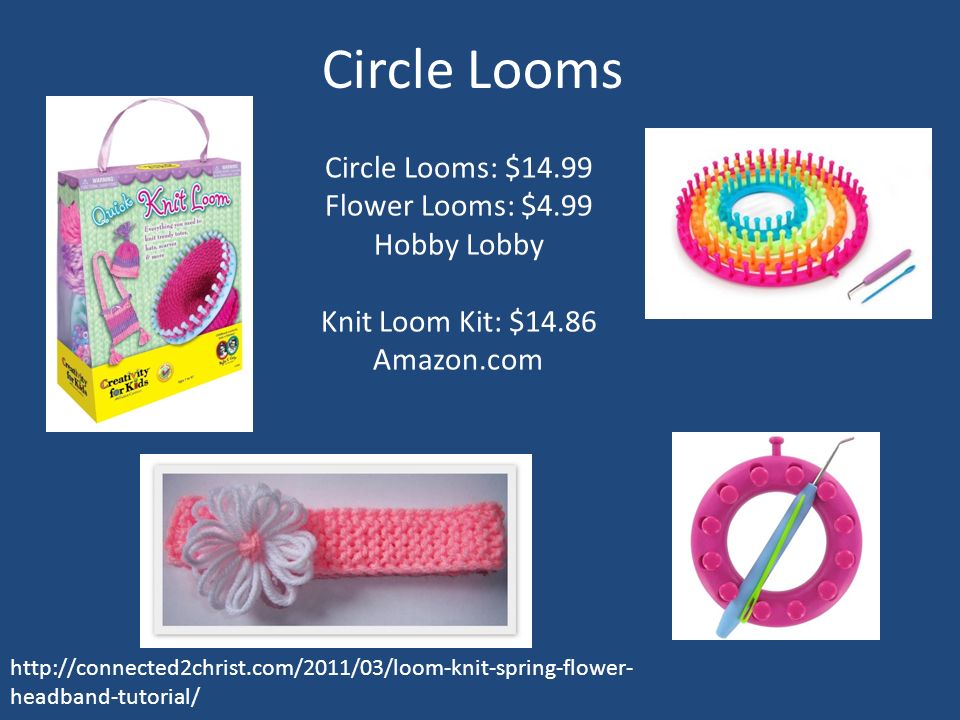 Round Looms, Hobby Lobby