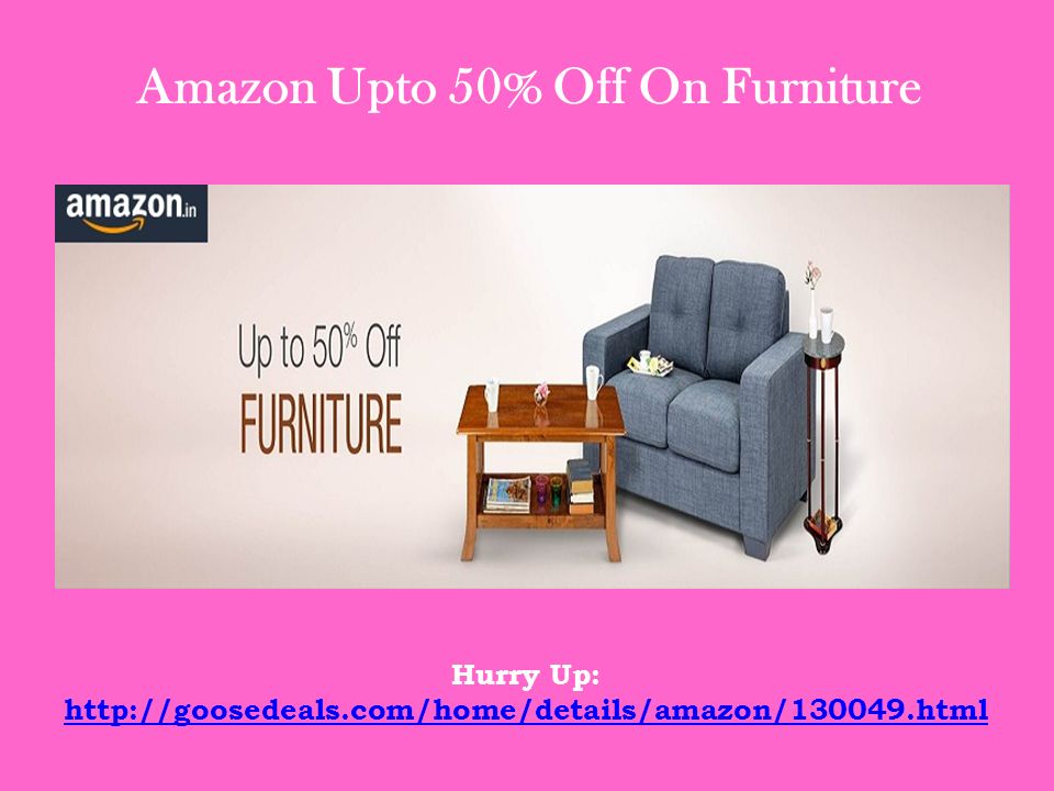 Amazon Upto 50% Off On Furniture Hurry Up: