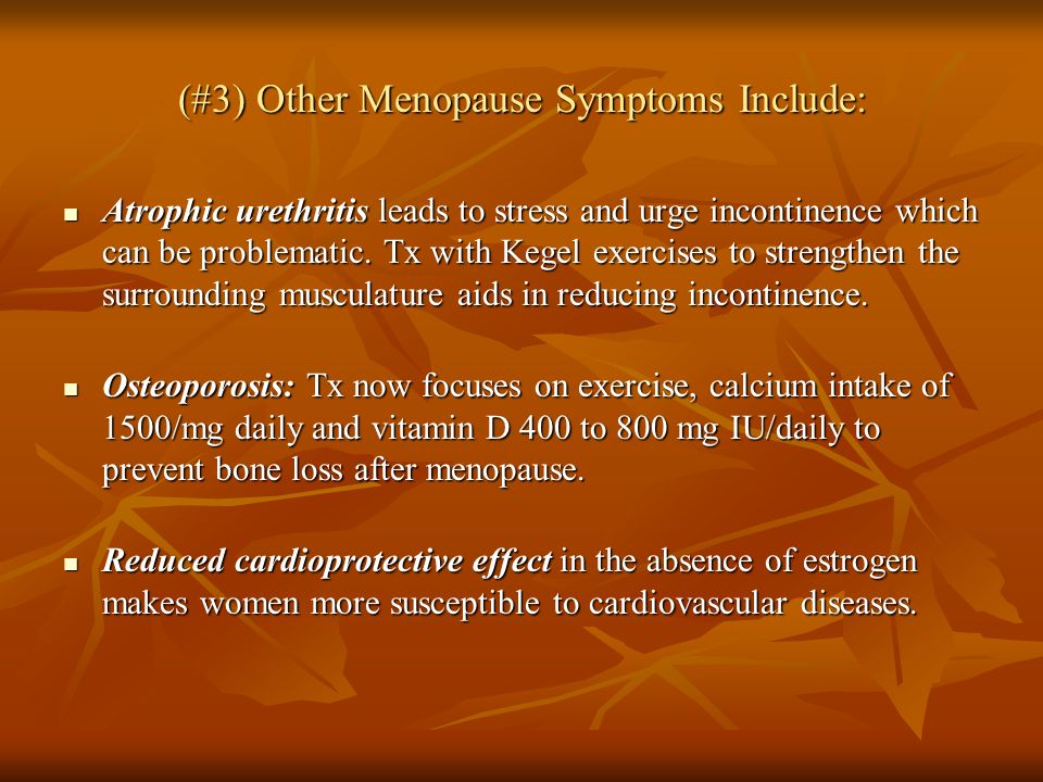 The term post menopause is applied to women who have not