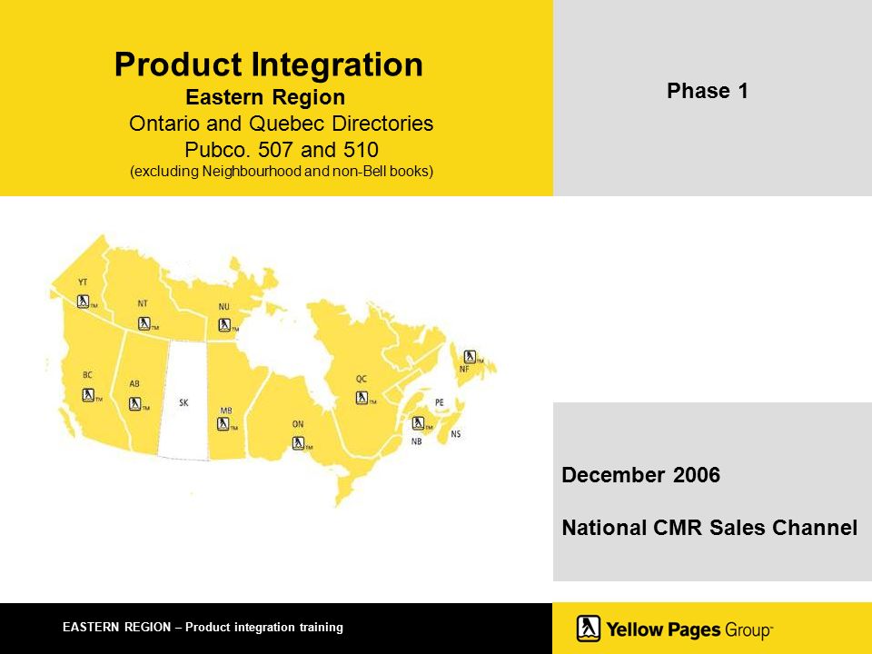 eastern region product integration training product integration product integration