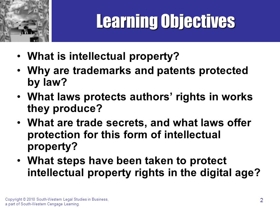 Copyright © 2010 South-Western Legal Studies in Business, a part of South-Western Cengage Learning.