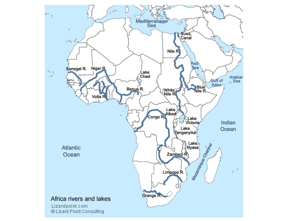 Реки африки на карте. Реки и озера Африки на контурной карте. Реки и озера Африки на контурной карте 7 класс. Реки Африки на контурной карте Африки. Нанести на контурную карту Африки реки и озера.