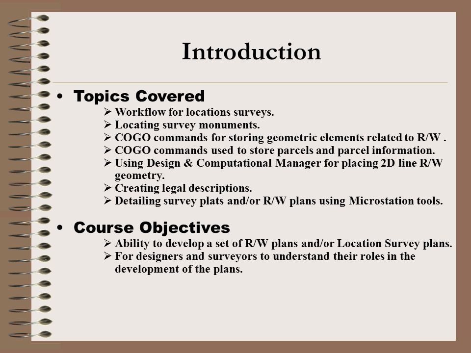 Geopak For Modot Right Of Way Location Survey Plans Ppt Download - 