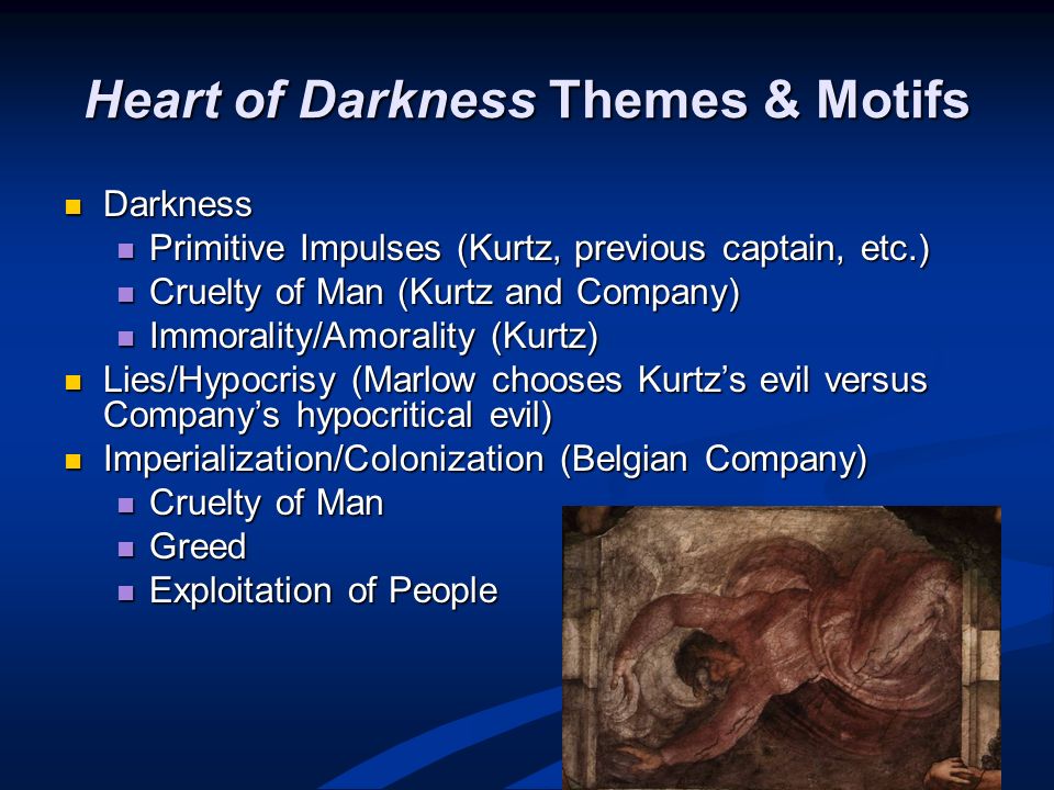 theme in heart of darkness theme in heart of darkness