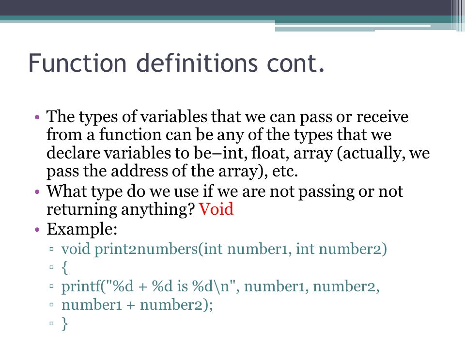 Functions Dr. Sajib Datta Functions A function is a self-contained unit ... image.
