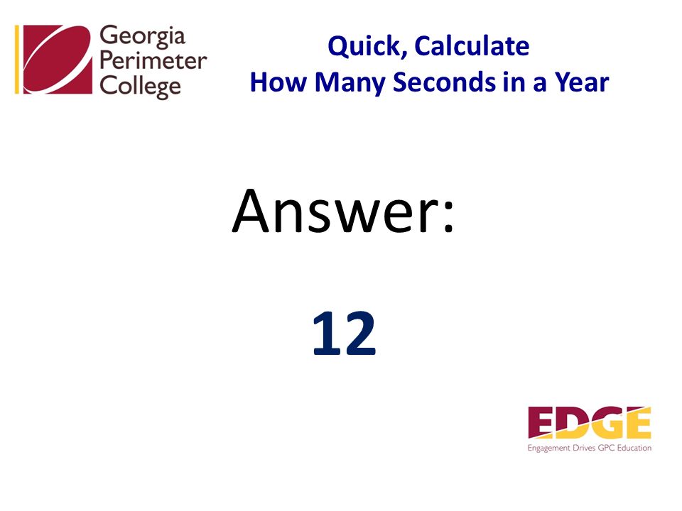 Answer: 12