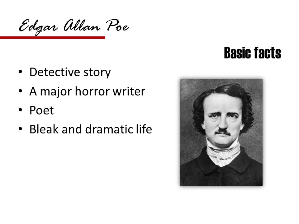 Edgar Allan Poe & Walt Whitman Veronika Řeháková, C4B. - ppt download