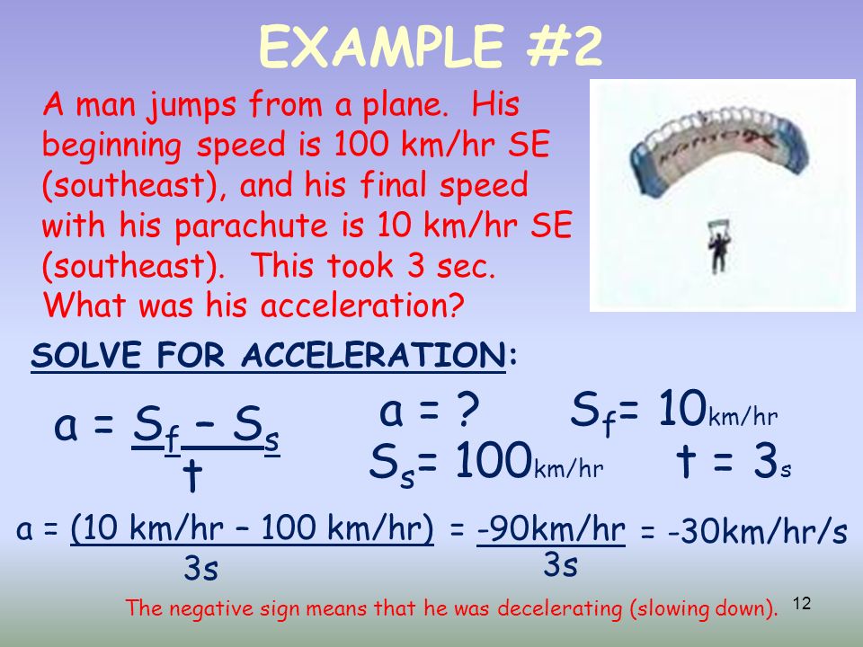 Acceleration C10 S2 1 Accleleration Definition The Rate At Which Velocity Changes Includes Speeding Up Slowing Down Or Changing Directions Ppt Download