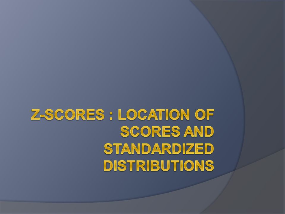 INTRODUCTION TO Z SCORES The Purpose Of Z scores Or Standard Scores z-score-to-percentile-calculator-measuringu