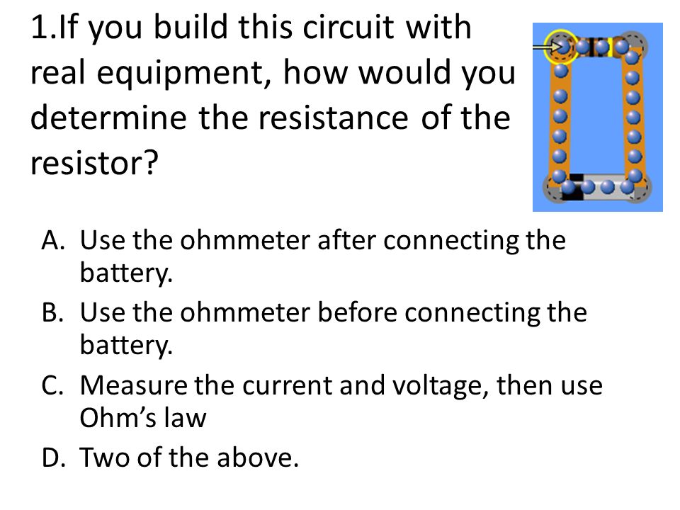 Introduction to Electrical circuits by Trish Loeblein phet.colorado.edu  Learning Goals: Students will be able to 1.Discuss basic electricity  relationships. - ppt download