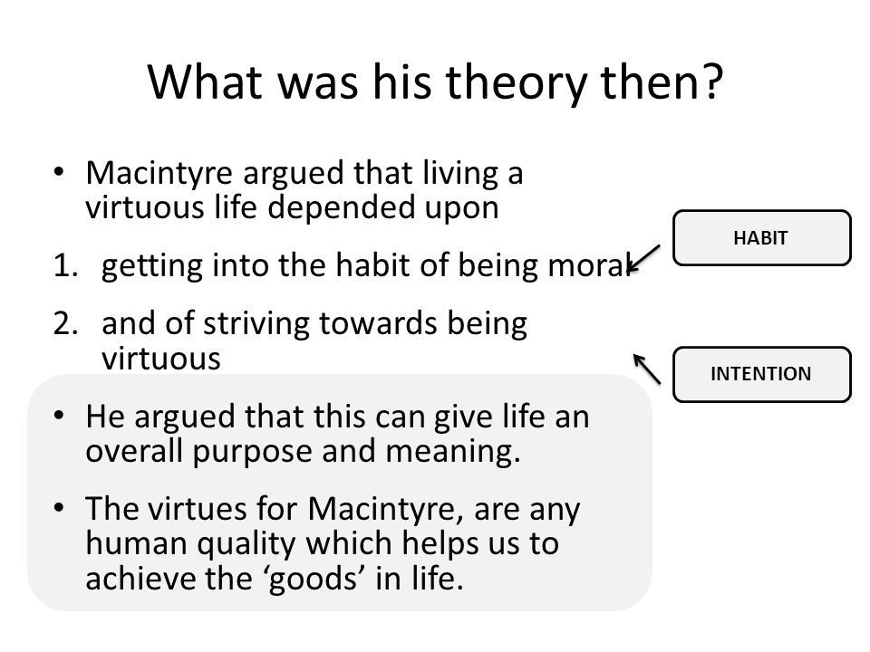 macintyre and anscombe two