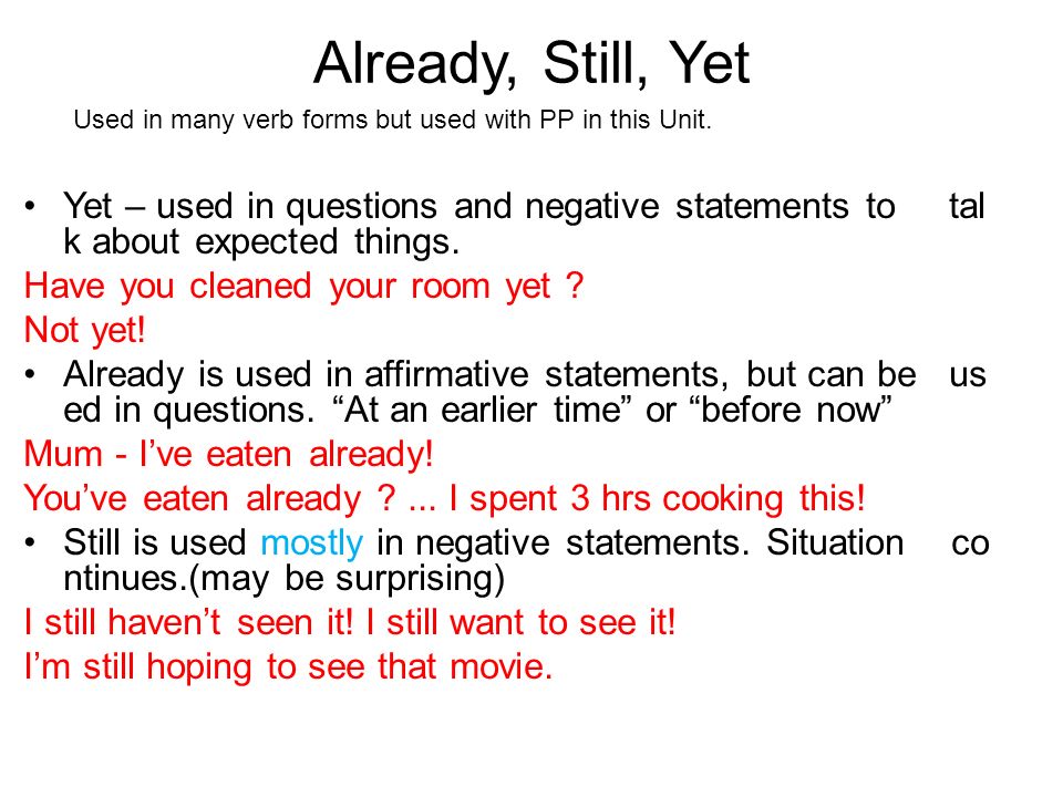 Already meaning. Already present perfect Continuous. Yet в презент Перфект. Презент Перфект с already. Already present perfect.