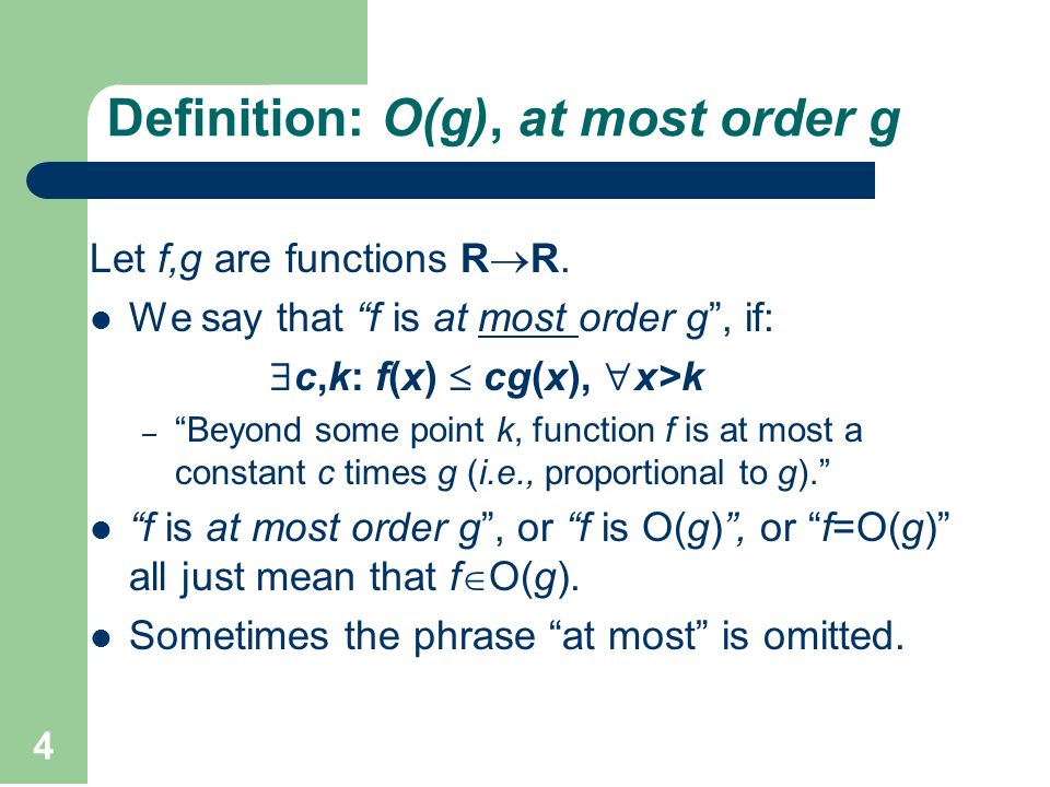 Lecture 7 Asymptotic Definitions For The Analysis Of Algorithms Ppt Download