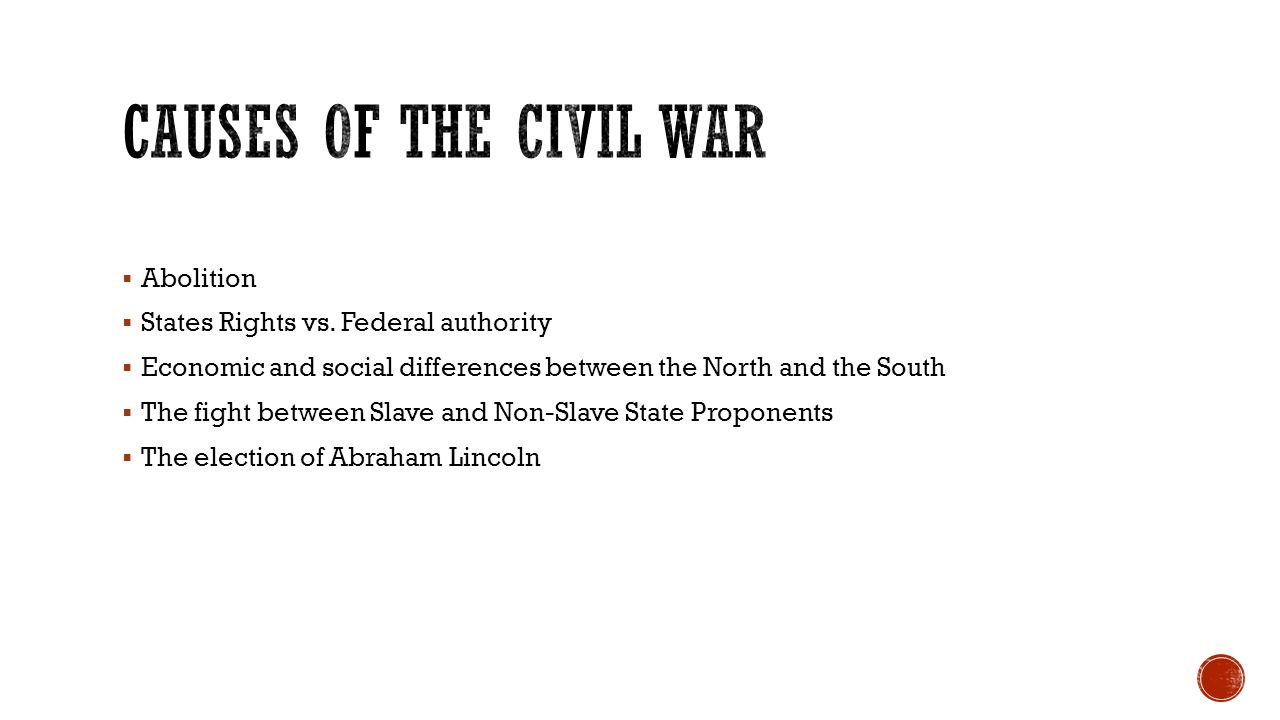 Abolition States Rights vs.