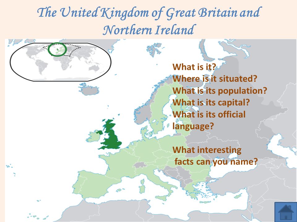 Population of Northern Ireland. Where is it situated. Where is the situated ответ