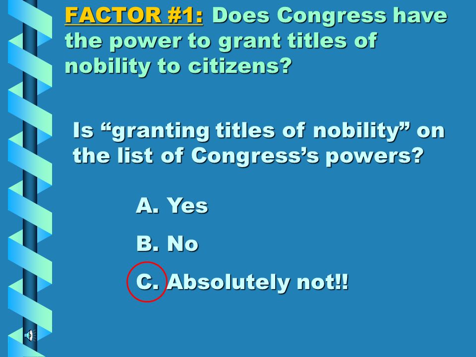 VOTING IN CONGRESS: It&rsquo;s More Than Just “Yea” or “Nay” Day 2: Try 