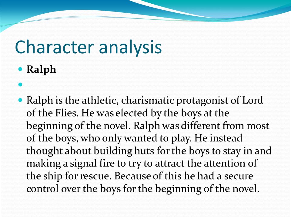 Lord of the Flies Ralph Character Analysis Sheet  Teaching Resources