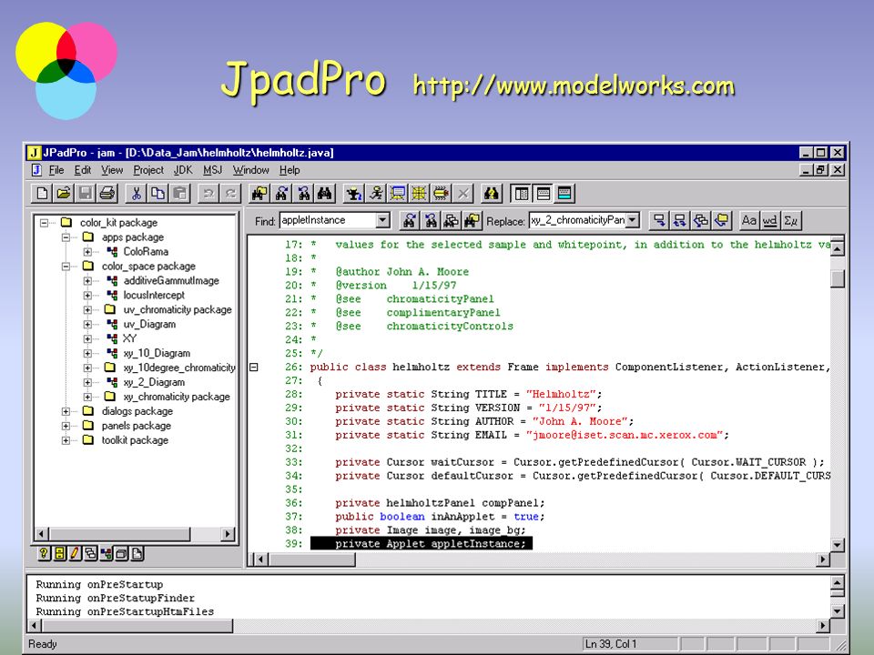 Use of Java for Demonstration of Color Science Concepts Presentation of ...
