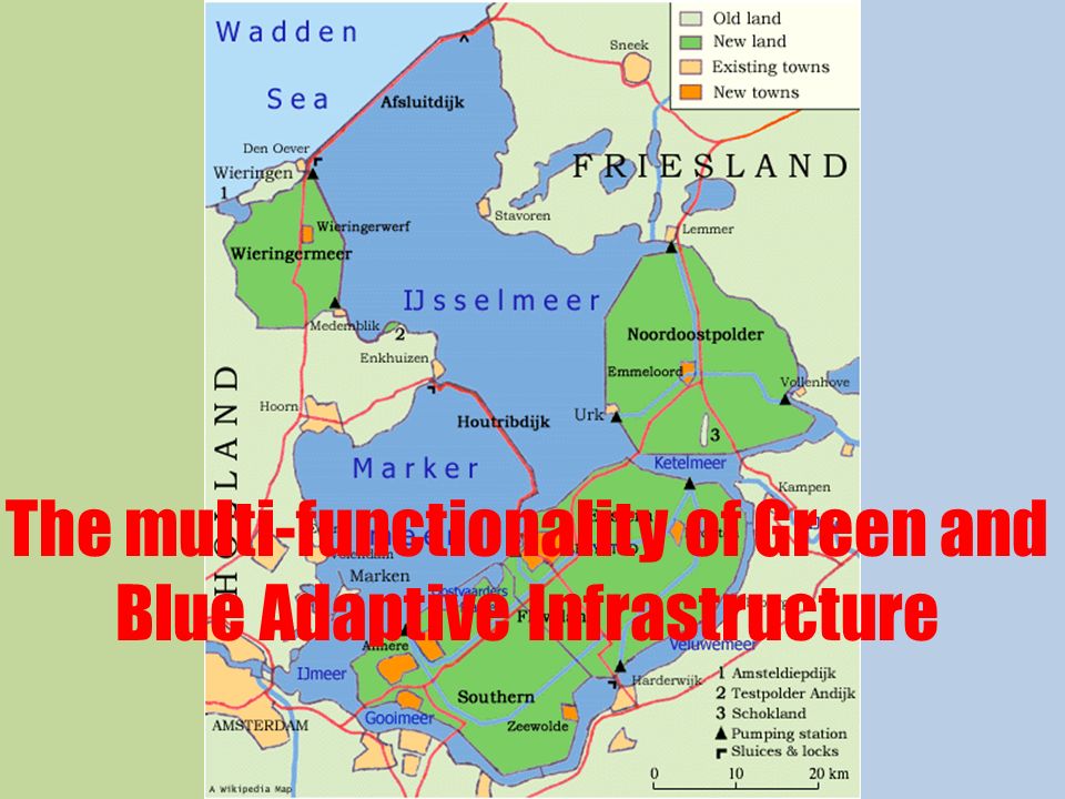 The multi-functionality of Green and Blue Adaptive Infrastructure