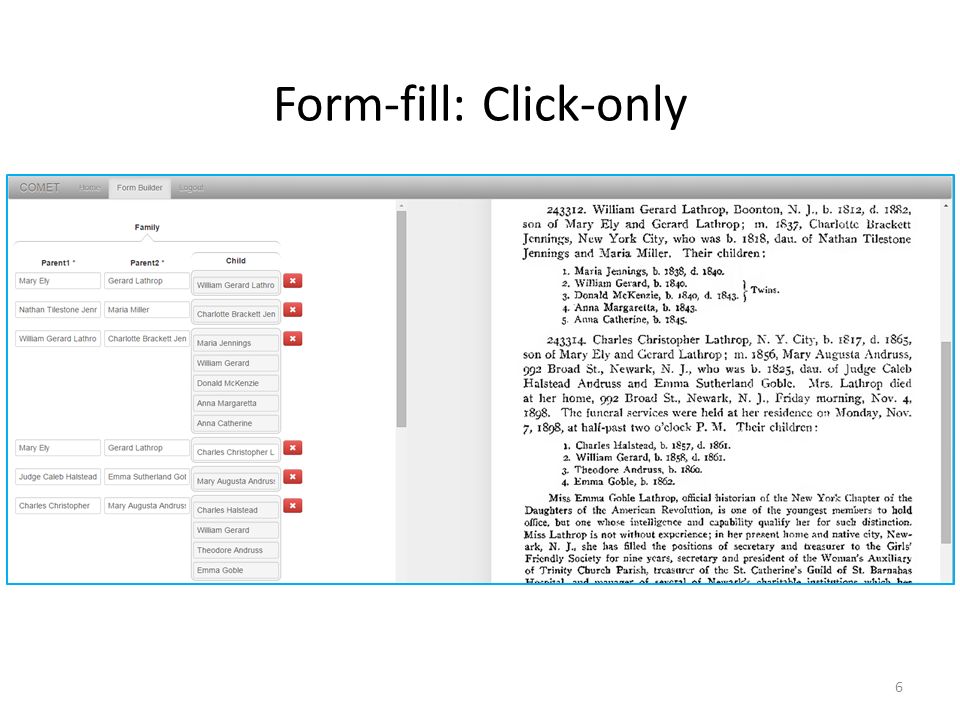 Form-fill: Click-only 6