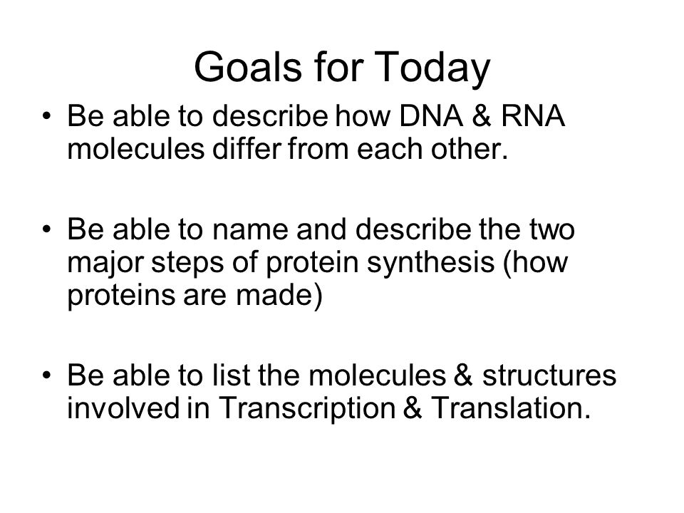 Ap Biology Discussion Notes Wednesday 2 10 2015 Goals For Today